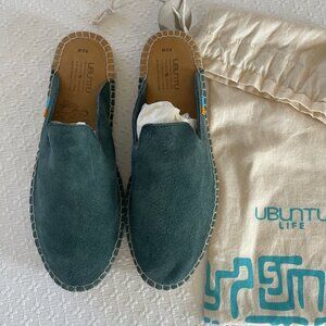 NWT Ubuntu Life Handmade Leather "Lama Mule" Women's Size 9.5 Retail $145!